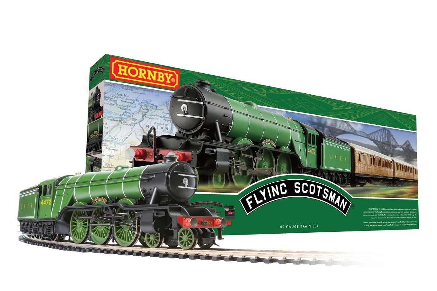 The Hornby Flying Scotsman Train Set