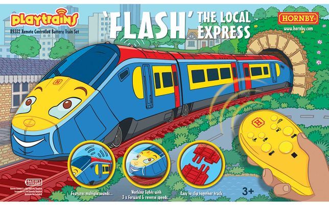 Hornby Playtrains Flash The Local Express Train Set