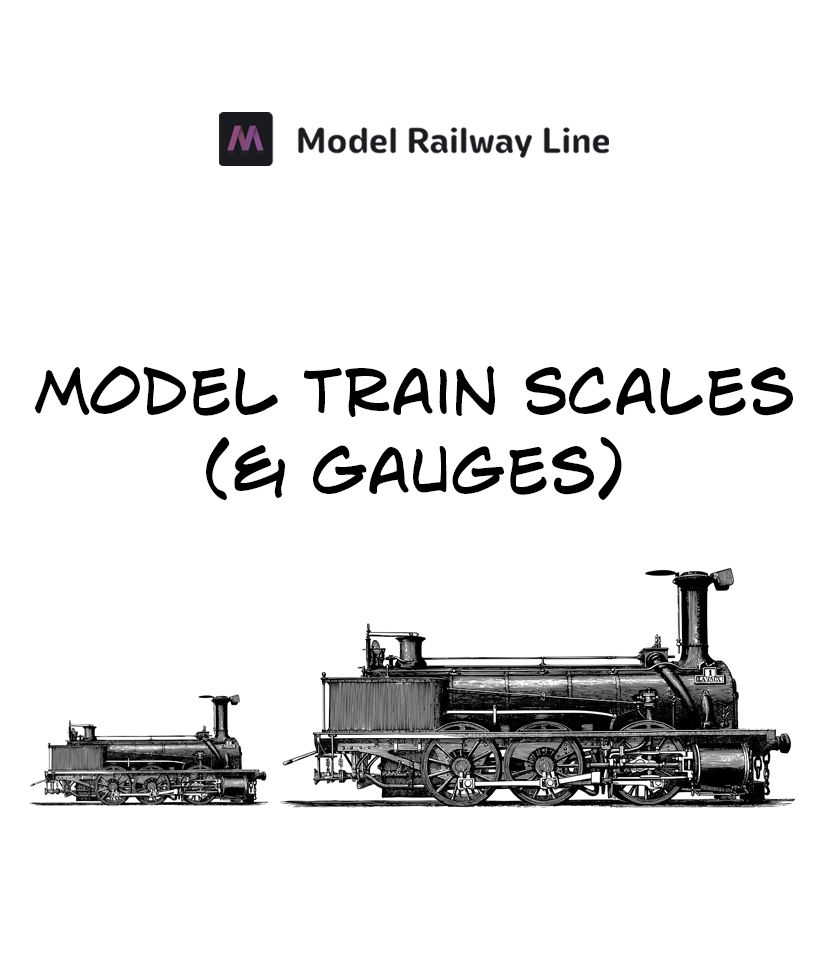 Guide to the most common model train scales and gauges