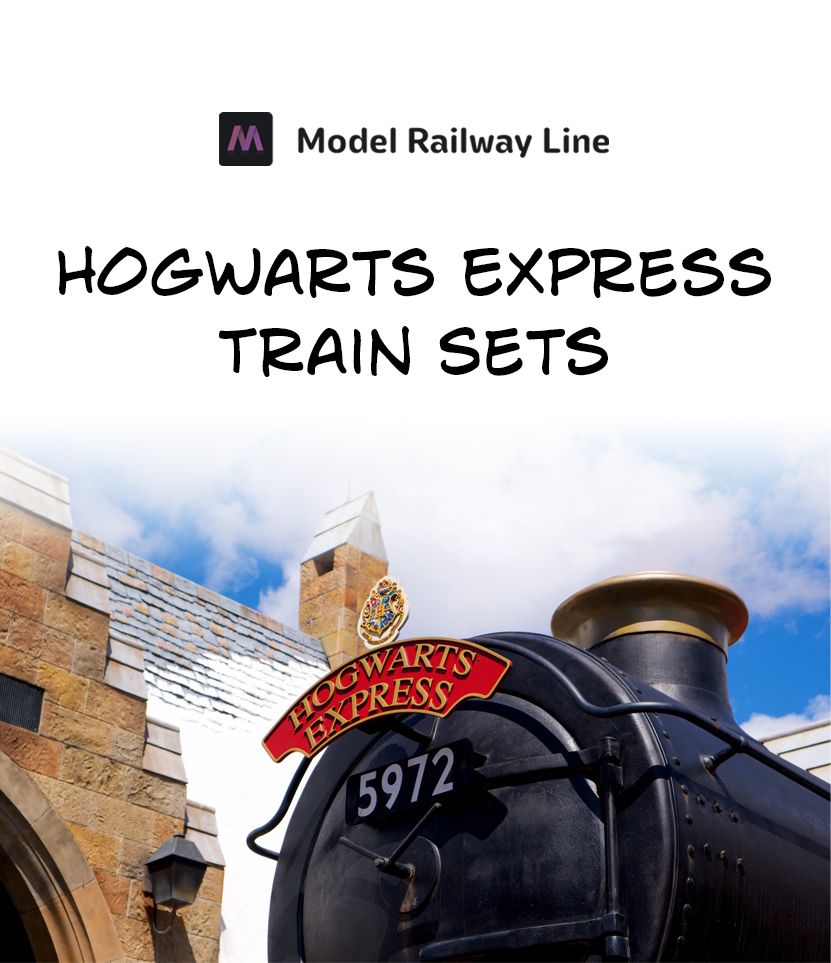 The Hogwarts Express model train